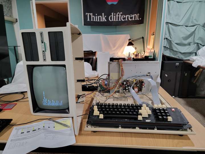 Testing the keyboard